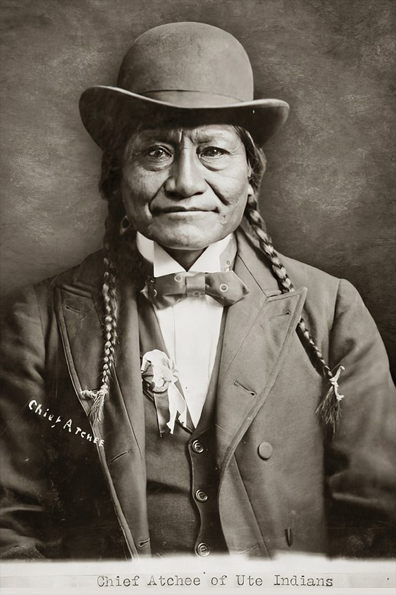 Chief Atchee of the Ute Indian Tribe